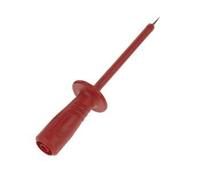 HIRSCHMANN - HM5412S - Pointe de test avec manchon isolant élastique, résistant au piétinement, douille 4mm (PRUEF2600 ROUGE)