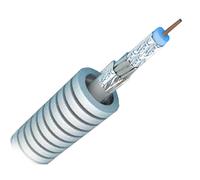 Hirschmann KOKA TRI 6 B2ca câble coaxial 100 m Blanc