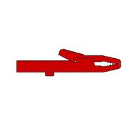 Hirschmann LIMITES DE PRISE ISOLÉES, 4 mm 25 A - ROUGE (AK 2S)