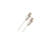 Hirschmann Multimedia INKAB 5 - Cordon de raccordement - RJ-45 (M) pour RJ-45 (M) - 3 m - UTP - CAT 6 - sans halogène - blanc