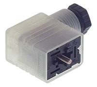 Hirschmann Prise de courant avec indicateur de fonction Noir GML 216 NJ LED 24 HH Pôle : 2 + PE 934 458-002-1