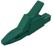 Hirschmann Test & Measurement AK 2 B 2540 I gn Pince crocodile de sécurité enfichable 4 mm CAT II 1000 V vert
