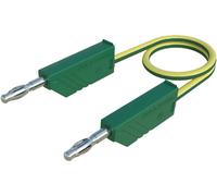 Hirschmann Test & Measurement CO MLN 150/2,5 Cordon de mesure Banane mâle 4 mm Banane mâle 4 mm 1.50 m jaune, vert 1 pc(s)
