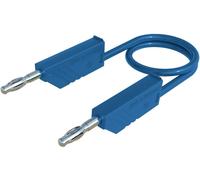 Hirschmann Test & Measurement CO MLN SIL 25/1 Cordon de mesure Banane mâle 4 mm Banane mâle 4 mm 25.00 cm bleu 1 pc(s)