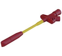 SKS Hirschmann KLEPS 2700 rt Borne de prélèvement enfichable 4 mm CAT III rouge