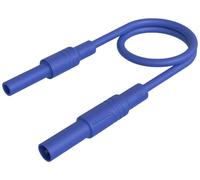 Hirschmann Test & Measurement MAL S GG-B 200/2,5 bl Cordon de mesure de sécurité fiche de sécurité 4 mm prise de sécurité 4 mm