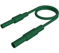Hirschmann Test & Measurement MAL S GG-B 25/2,5 gn Cordon de mesure de sécurité fiche de sécurité 4 mm prise de sécurité 4 mm 25 cm vert 1 pc(s)