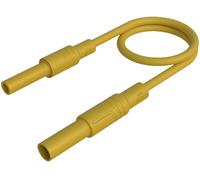 Hirschmann Test & Measurement MAL S GG-B 50/2,5 ge Cordon de mesure de sécurité fiche de sécurité 4 mm prise de sécurité 4 mm 50 cm jaune 1 pc(s)