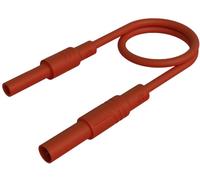 Hirschmann Test & Measurement MAL S GG-B 50/2,5 rt Cordon de mesure de sécurité fiche de sécurité 4 mm prise de sécurité 4 mm 50 cm rouge 1 pc(s)