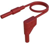 Hirschmann Test & Measurement MAL S WG-B 100/2,5 rt Cordon de mesure de sécurité fiche de sécurité 4 mm fiche de sécurité 4 mm 100 cm rouge 1 pc(s)