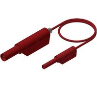 Hirschmann Test & Measurement MAL S WS 2-4 100/1 Cordon de mesure de sécurité Banane mâle 4 mm Banane mâle 2 mm 1.00 m rouge 1 pc(s)