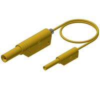 Hirschmann Test & Measurement MAL S WS 2-4 100/1 Cordon de mesure de sécurité Banane mâle 4 mm Banane mâle 2 mm 1.00 m jaune