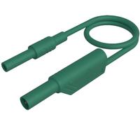 Hirschmann Test & Measurement MAL S WS-B 100/2,5 gn Cordon de mesure de sécurité prise de sécurité 4 mm prise de sécurité 4 mm, empilable 100 cm vert 1 pc(s)