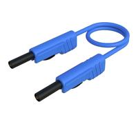 Hirschmann Test & Measurement MLB 100/1 V bl Cordon de mesure Banane mâle 4 mm