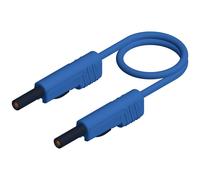Hirschmann Test & Measurement MLB 200/1 V bl Cordon de mesure Banane mâle 4 mm