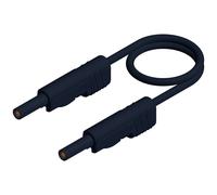 Hirschmann Test & Measurement MLB 200/1 V sw Cordon de mesure Banane mâle 4 mm Banane mâle 4 mm 2.00 m noir 1 pc(s)