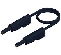 Hirschmann Test & Measurement MLB 200/1 V sw Cordon de mesure Banane mâle 4 mm
