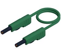 Hirschmann Test & Measurement MLB 25/1 V gn Cordon de mesure Banane mâle 4 mm Banane mâle 4 mm 25.00 cm vert 1 pc(s)