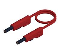 Hirschmann Test & Measurement MLB 50/1 V rt Cordon de mesure Banane mâle 4 mm