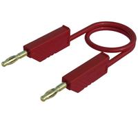 Hirschmann Test & Measurement MLN 100/2,5 RT Cordon de mesure Banane mâle 4 mm Banane mâle 4 mm 1.00 m rouge 1 pc(s)