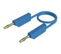 Hirschmann Test & Measurement MLN 200/2,5 BL Cordon de mesure Banane mâle 4 mm Banane mâle 4 mm 2.00 m bleu 1 pc(s)