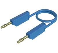 Hirschmann Test & Measurement MLN 200/2,5 BL Cordon de mesure Banane mâle 4 mm Banane mâle 4 mm 2.00 m bleu 1 pc(s)