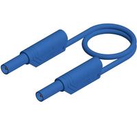 Hirschmann Test & Measurement MLS SIL WS 100/1 Cordon de mesure de sécurité Banane mâle 4 mm Banane mâle 4 mm 1.00 m bleu 1 pc(s)
