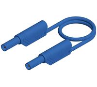 Hirschmann Test & Measurement MLS WS 50/2,5 bl Cordon de mesure de sécurité Banane mâle 4 mm Banane mâle 4 mm 0.50 m bleu 1 pc(s)
