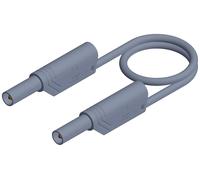 Hirschmann Test & Measurement MLS WS 50/2,5 Cordon de mesure de sécurité Banane mâle 4 mm Banane mâle 4 mm 0.50 m gris 1 pc(s)