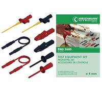 Hirschmann Test & Measurement PMS 2600 Set de cordons de mesure de sécurité Banane mâle 4 mm Banane mâle 4 mm 1.00 m noir, rouge 1 pc(s)
