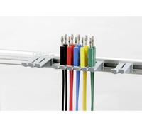 SKS Hirschmann Kit de cordons PMS 4 LMLH Fiches à barre 4 mm 1 m Noir Rouge Bleu Jaune Vert