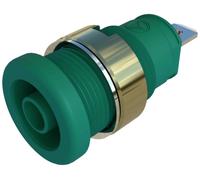 Hirschmann Test & Measurement SEB 2610 F4,8 Ni grün Prise encastrée de sécurité vert