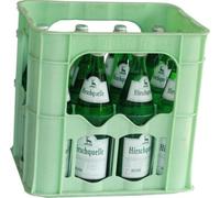 Hirschquelle Naturel Heilwasser 12x0, 75L Glas Carton Bouteille Réutilisable