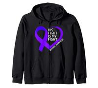 His Fight is My Fight Epilepsy Awareness Month 2027 Sweat à Capuche