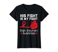 His Fight is My Fight - Sensibilisation à l'anévrisme T-Shirt Graphique avec Valeur