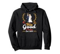 His Good Thing Est 2007 19e Anniversaire de Mariage épouse Marry Sweat à Capuche