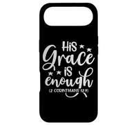 His Grace is Enough (2 Corinthiens 12:9) Verse de la Bible Coque pour iPhone Air
