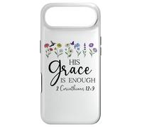 His Grace is Enough Bible Verse Christian 2 Corinthians 12:9 Coque pour iPhone Air