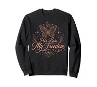 His Loss My Freedom Divorce Femme Célibataire Sweatshirt