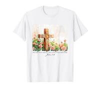 His Love Was Greater John Easter Christian Bible Jésus Faith T-Shirt