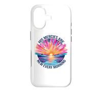 His Mercies are New Every Morning Devotional Christian Faith Coque pour iPhone 17