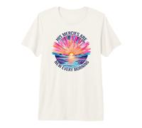 His Mercies are New Every Morning Devotional Christian Faith T-Shirt Haut de Gamme