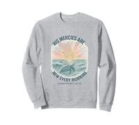 His Mercies are New Every Morning - Tortue - Design chrétien Sweatshirt