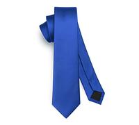 HISDERN Hommes Cravates Solide Couleur Slim Cravates pour Hommes Cravate De Mariage Classique Formelle D'affaires Cravate pour Hommes 6 cm