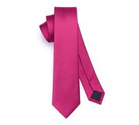 HISDERN Hommes Cravates Solide Couleur Slim Cravates pour Hommes Cravate De Mariage Classique Formelle D'affaires Cravate pour Hommes 6 cm
