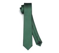 HISDERN Hommes Cravates Solide Couleur Slim Cravates pour Hommes Cravate De Mariage Classique Formelle D'affaires Cravate pour Hommes 6 cm