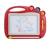 Hisdricus Ardoise Magique Enfant 2 3 4 5 6 Ans, Tableau Magique Enfant, avec Stylo magnétique et 3 Timbres, idéal comme Cadeau d'anniversaire