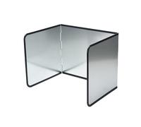 Hisdricus Plaque Anti Projection Cuisine - Protection Efficace Contre Les éclaboussures - Anti éclaboussure Cuisine avec revêtement INOX, Facile à Nettoyer pour Plaque INOX Cuisine