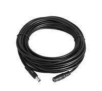 Hiseeu 30 Pieds/10 m Câble d'Extension d'alimentation 5,5 mm x 2,1 mm pour Adaptateur d'alimentation DC 12 V, Câble d'Extension d'alimentation Mâle Femelle 20 AWG pour NVR/Caméra IP/Caméra Extérieure