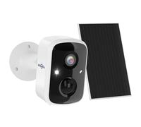 Hiseeu Caméra Surveillance WiFi Exterieure sans Fil Solaire sur Batterie Rechargeable 3MP Camera WiFi Exterieure Détection Humaine AI Alarme Sirène Vision Nocturne Couleur IP66 Audio Bidirectionnel